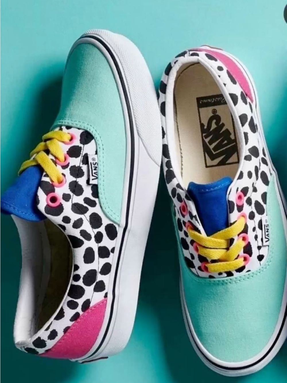 Vans Era sneakers Dalmatian inspired